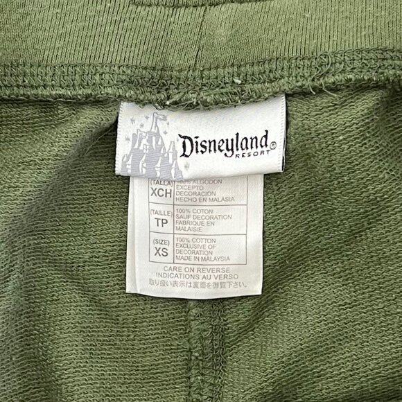 Disney Disneyland Resort Tinker Bell Green Hoodie & Pants Set Girls Size S/XS - Picture 5 of 16